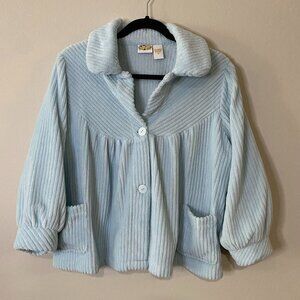 Collections Etc. Jacket Light Blue Size M